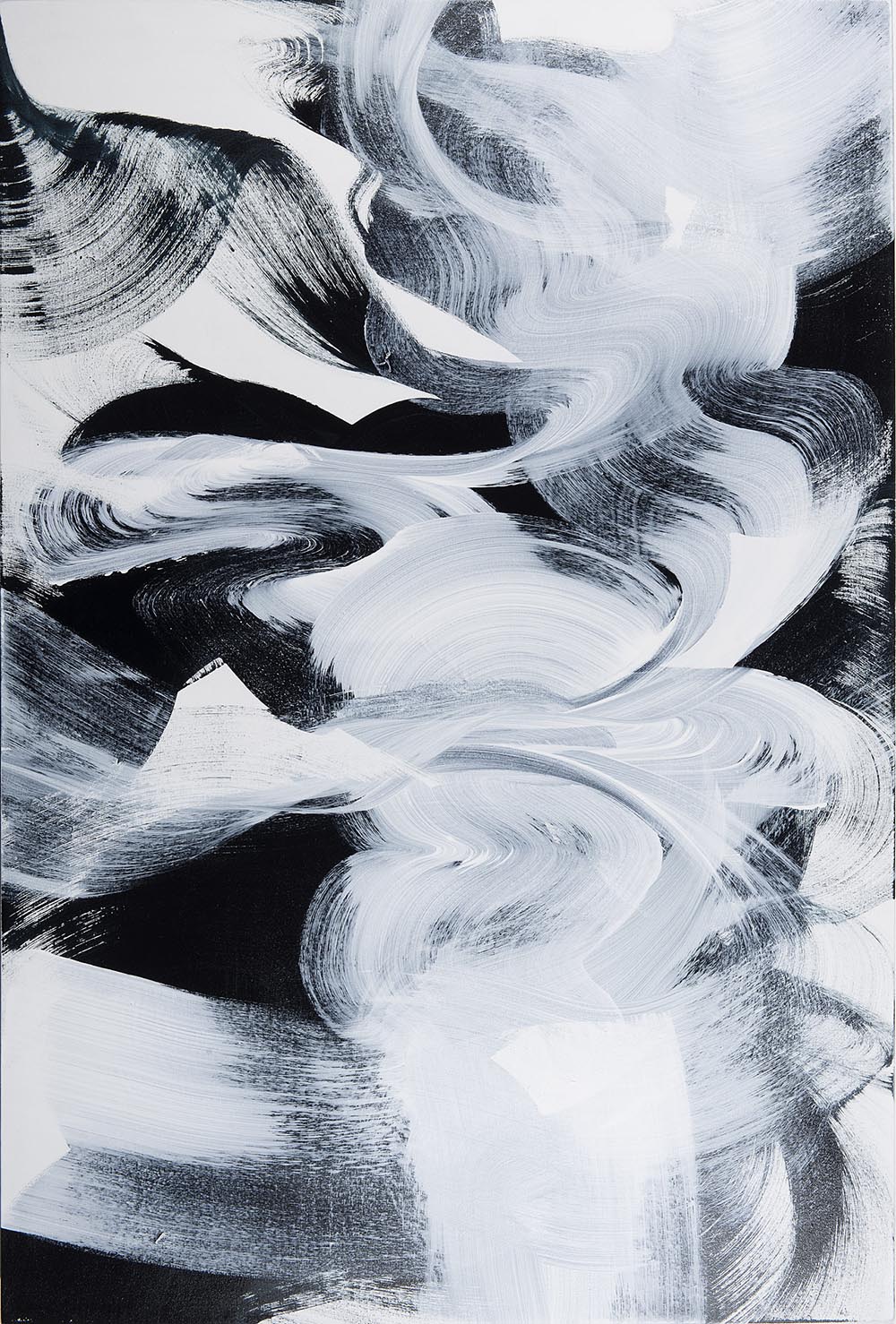 Andrea McCuaig Prelude to zen III 2014 Acrylic on canvas 150 x 100cm
