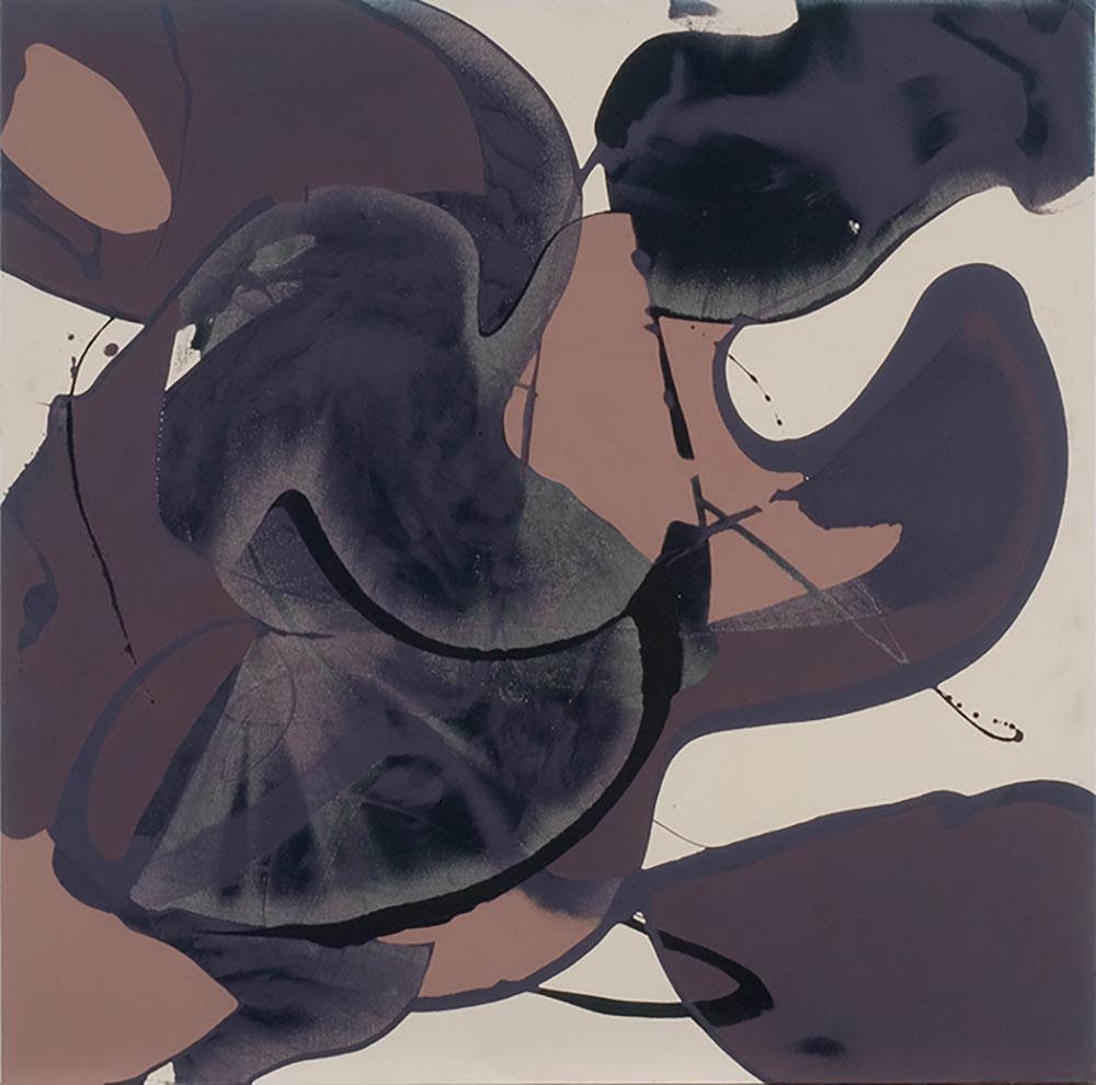 Andrea McCuaig Zen Ballet II 2006 Acrylic on canvas 100 x 100cm