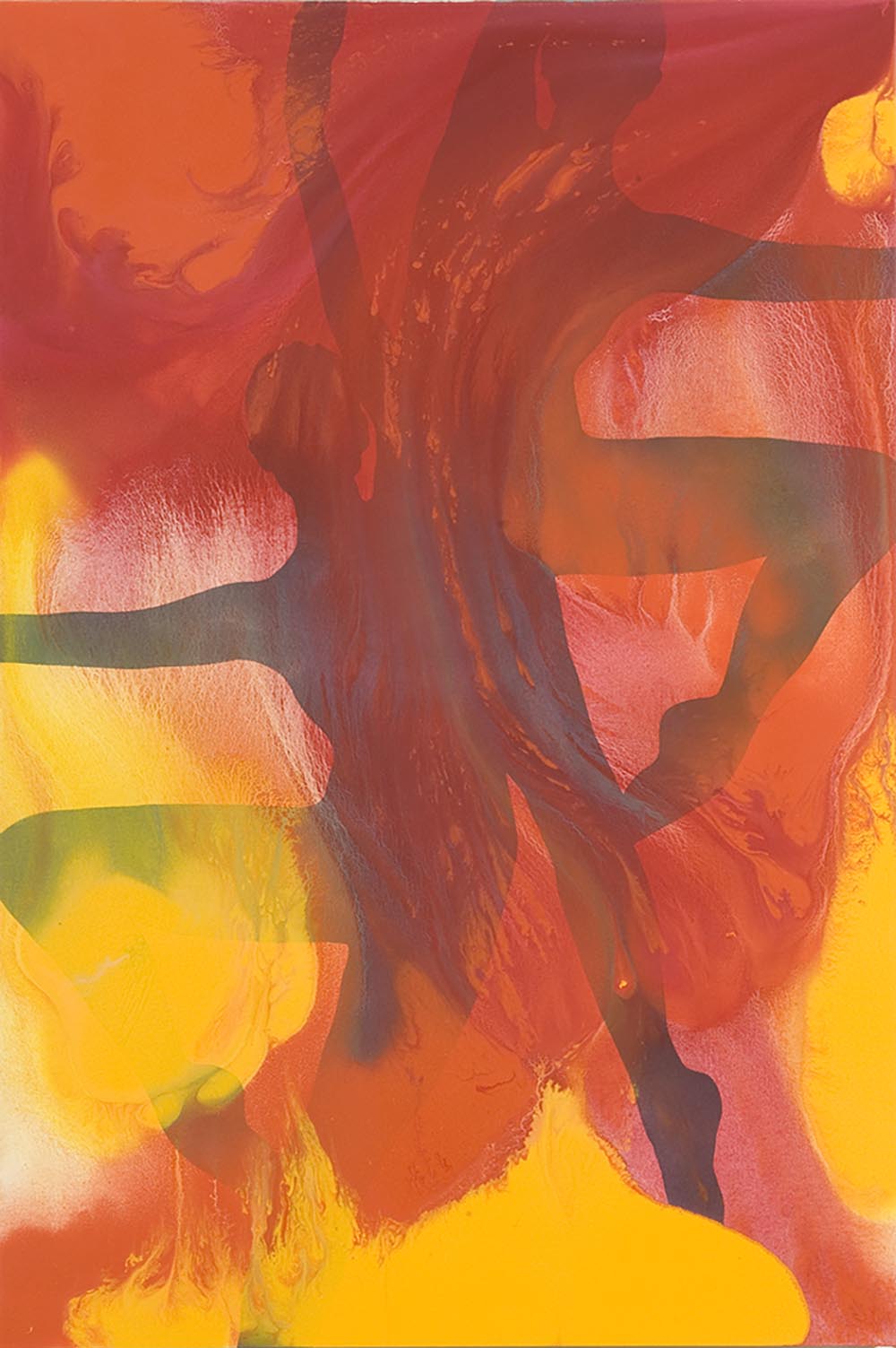 Andrea McCuaig Burning Grace 2007 Acrylic on canvas 150 x 100cm