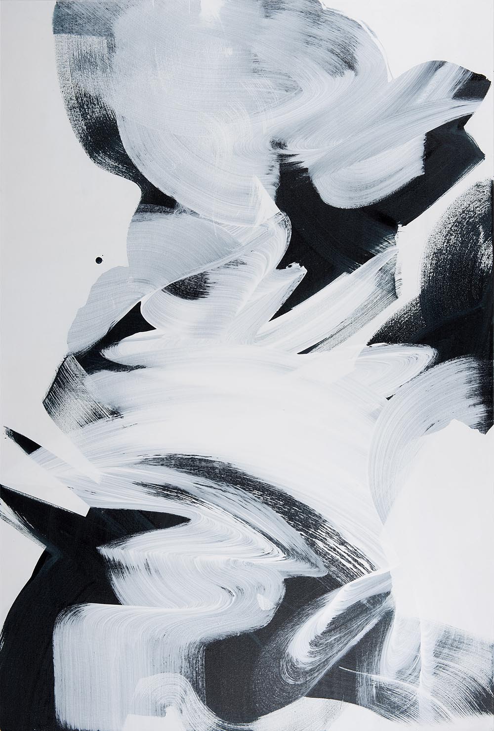 Andrea McCuaig Prelude to zen IV 2014 Acrylic on canvas 150 x 100cm