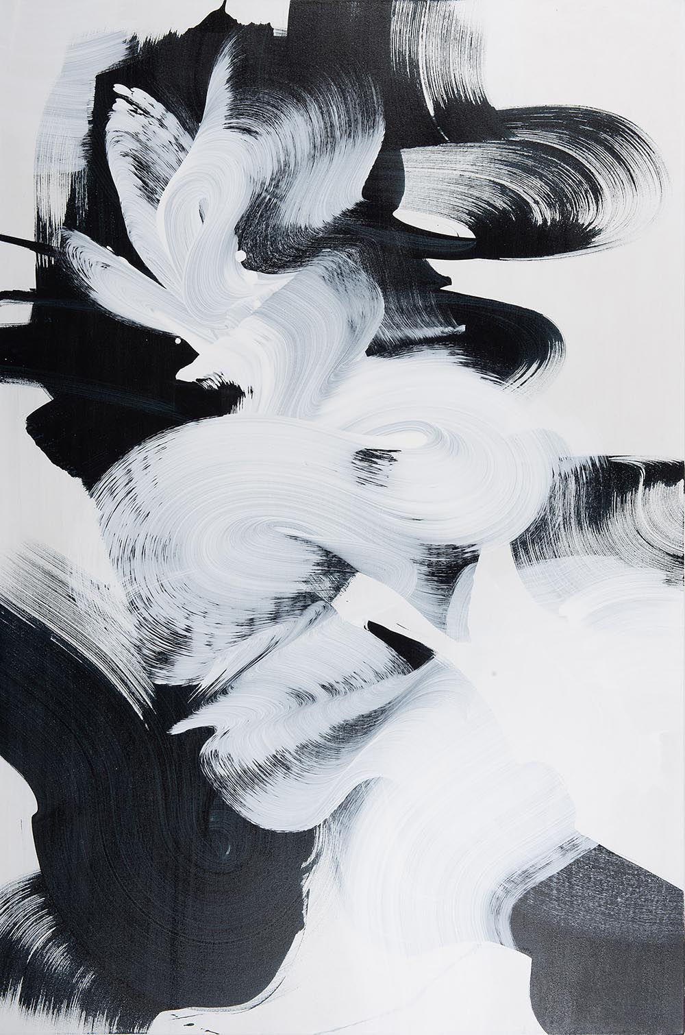 Andrea McCuaig Prelude to zen V 2014 Acrylic on canvas 150 x 100cm